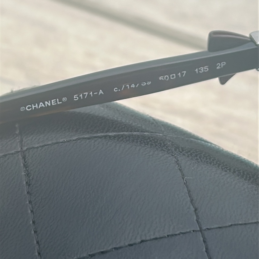 Chanel Bow Design Brown Ladies Sunglasses - Picture 3 of 4